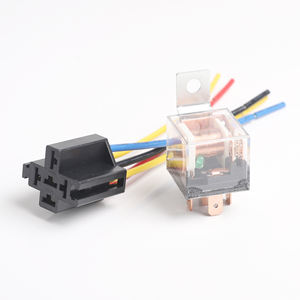 Neues <span class=keywords><strong>12V</strong></span> 5 Pin 5 Drähte 40 Amp Kfz-Relais Kabelbaum Auto Relais - Product Image 5