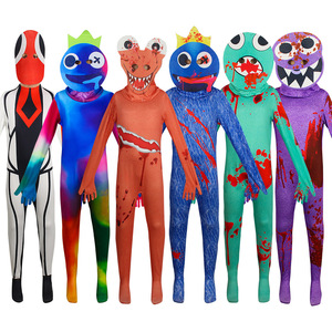 Disfraz de Rainbow Friends para niños, traje de cuerpo completo para fiesta de Halloween, talla 110-160 - Product Image 1
