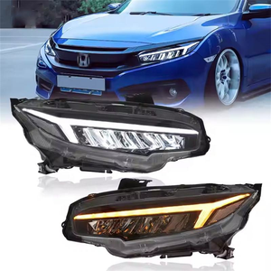 AURON Nuevo Faro Delantero LED de 32V con Chip de Alta Luminosidad, Actualización Retrofit de 12V, Iluminación Blanca de 6000K, Venta al por Mayor para Modelos 2016-2021 - Product Image 1