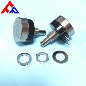 RV24 B10k Rotary Single-turn Carbon Precision Trimmer Potentiometer 30000 Cycle Life 0.5W - Product Image 4