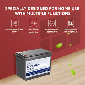 Batterie LiFePO4 12V 340Ah pour <span class=keywords><strong>Victron</strong></span> Compatible pour l'intégration de système solaire et d'onduleur domestique Port de communication CAN Type divisé - Product Image 6