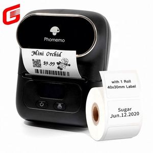 Gran oferta M110 mini impresora térmica portátil para precio de envío joyería ropa etiqueta <span class=keywords><strong>CaBLE</strong></span> etiqueta - Product Image 2