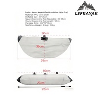 Stabilisateur gonflable pas cher LSF, en PVC, accessoire pour kayak, stabilisateurs pour la pêche en kayak avec garantie d'un an