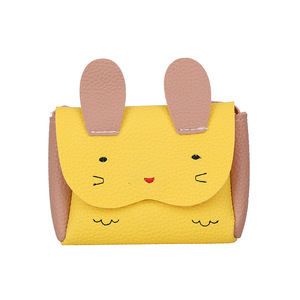 2025 Mädchen Nette Umhängetasche Neues Design Kleinkind Baby Cartoon Bunny PU Umhängetaschen Umhängetasche Geldbörse für Kinder - Product Image 4