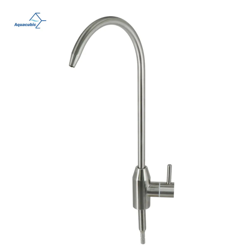 Water Filter Faucet 360 Degree Rotatable Stainless Steel Single Handle Drinking Water Faucet