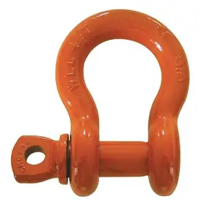 Anchor Bow Swivel Shackle Manufacture Galvanized Drop Forged Stainless Steel Galvanized