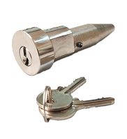 E10 Volet roulant Bullet Lock Face ovale et boîtier
