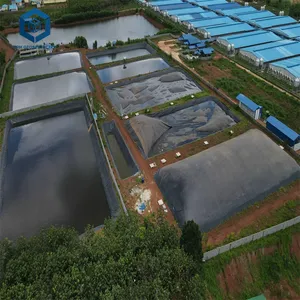 Water Proofing Products Construction HDPE Tank Circular Pond Geomembrane for Biogas Digester Project