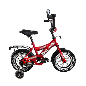 Vélo en acier pour enfants 16 pouces, modèle le plus populaire de bonne qualité, noir bleu, avec panier à l'avant, russie - Product Image 3