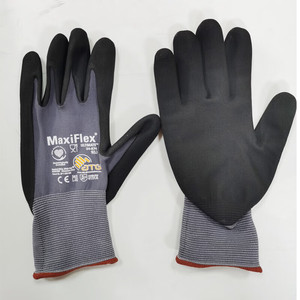 Gants de travail <span class=keywords><strong>Maxiflex</strong></span> compatibles avec les écrans tactiles, durables, résistants à l'abrasion, en mousse élastique acrylate, revêtement 15 - Product Image 5