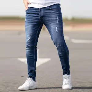 2023 printemps et été jeunesse mode vêtements à la mode vêtements de haute qualité décontracté Slim Fit hommes jean