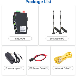 Routeur industriel 4G/5G RedCap avec emplacement pour carte SIM GSM, passerelle prenant en charge 1RS485 et 4 ports LAN, efficace via le protocole MQTT, 4G industriel - Product Image 4