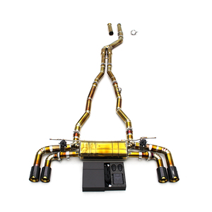 Tuyaux d'échappement en titane de performance OEM pour BMW 530/540/540i G30/G38 2.0T/3.0T B48 2017-2023, système d'échappement de course, silencieux - Product Image 1