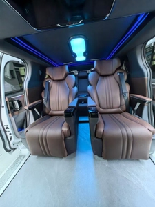 เก้าอี้หนังปรับแต่งพิเศษ YLA Luxury Luxury Chair สำหรับรถยนต์ Vito V-class W447 Hiace - Product Image 5