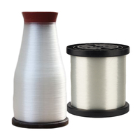 Fil chenille monofilament en polyester PET 0,10 mm-0,22 mm haute résistance recyclable pour broderie et applications textiles