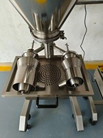 Machine de remplissage semi-automatique à vis sans fin pour poudres nutritionnelles, poudres de protéines de lactosérum, caséinates, protéines de lait et poudres de yaourt