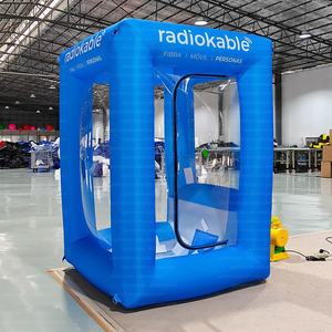 Надувной автомат для захвата денег (каш-куб) с воздуходувкой для развлечений и промоакций - Product Image 5