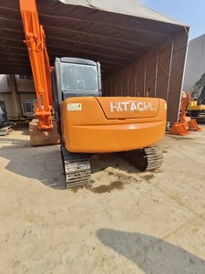 Mini-excavatrice Hitachi Zaxis 70 d'occasion, puissante, 7 tonnes, fabriquée au Japon, avec moteur, boîte de vitesses, pompe, PLC, composants d'origine - en excellent état - Product Image 4