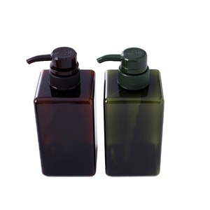 Bouteilles distributrices de shampoing et d'après-shampoing de haute qualité, contenants en plastique pour savon et lotion avec pompe - Product Image 3