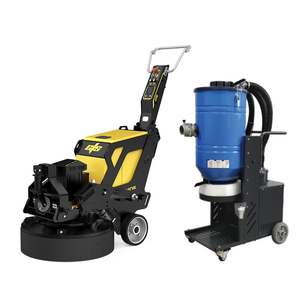 Aspirateur industriel sans poussière pour meuleuse à sols en époxy, outil essentiel pour la restauration et l'entretien des sols en béton - Product Image 2