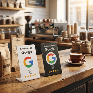 Support d'affichage premium en PVC pour cartes de membre NFC RFID, idéal pour les avis Google, les commentaires clients et l'amélioration de la visibilité de la marque - Product Image 3