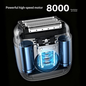 Portable 5 Blades Reciprocating <b>Men</b> Electric Shaver Intelligent Floating Head Full Body Waterproof Rechargeable Shaving <b>Razor</b> - Product Image 4