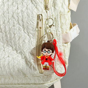 Hot Bán 3D PVC Keychain phim hoạt hình Harry Keychain Học Viện Ma thuật loạt Keychain - Product Image 6