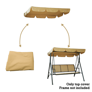 Сменный навес для уличной мебели для патио и парковых качелей - Product Image 4