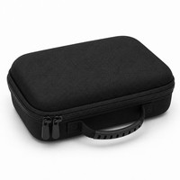 Étui de rangement pour accessoires d'appareil photo en EVA personnalisé OEM ODM, fermeture éclair, étanche, antichoc, portable, insert en mousse antichoc, logo personnalisé