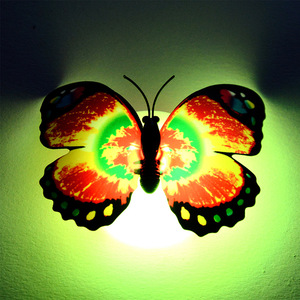 Led Butterfly Lights Colorful Decorative Wall Lamp For Room Teenagers Plastic Toy C06XG - Product Image 4