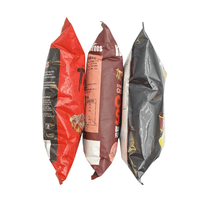 Feuille d'aluminium vide en plastique pour chips de pommes de terre thermoscellée Emballage alimentaire en plastique pour snacks Sacs en mylar imprimé sur mesure pour chips de pommes de terre