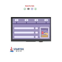 Protocolo de Interfaz UART, Pantalla de 7 Pulgadas con Resolución de 800*480 Solución de Pantalla Táctil LCD TFT HMI, Fácil para Diseño de Interfaz de Usuario, Táctil Disponible