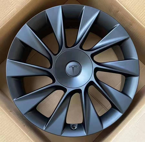 Nouvelle jante en alliage coulé monobloc de 19 à <span class=keywords><strong>20</strong></span> <span class=keywords><strong>pouces</strong></span>, ET45 5x114.3, noir mat, compatible avec <span class=keywords><strong>Tesla</strong></span> <span class=keywords><strong>Model</strong></span> <span class=keywords><strong>Y</strong></span>, style OEM, remplacement - Product Image 1