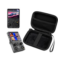 Tas Penyimpanan Konsol Game untuk R36S R35S RG35XX RGB20S Tas PU Tahan Guncangan Pelindung Tas Pembawa