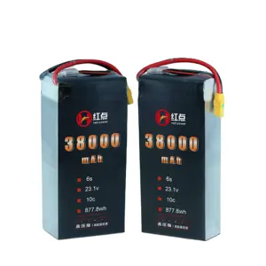 23.1V 38000mAh 38 ah6s batteria ad alta tensione Li-Po produzione HD UAV batteria drone potenza UAV fisso vento Vtol multi-rotore