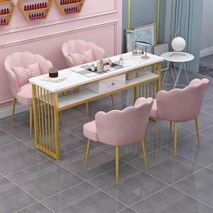 Nuevo Juego de Mesa y Silla de Manicura, Mesa de Uñas Multifuncional, Muebles de Manicura para Salón de Belleza - Product Image 3