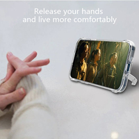 Étui de téléphone magnétique transparent antichoc avec logo, chargeur magnétique, pour iPhone 15 14 13 Pro Max
