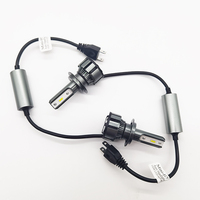 Ampoules de phare LED H7 LED Canbus 12V Feux de voiture automatiques Lampe H11 H1 H4 9005 9006 9012LED Lampe de phare intégrée Canbus