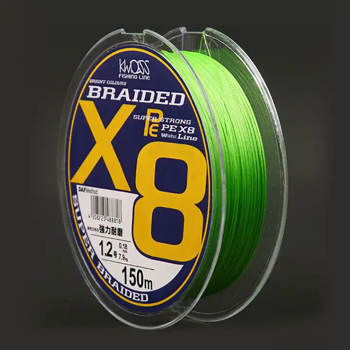 Fishing Line X8 Braided PE Lines at 150m Fishing Line Double Color