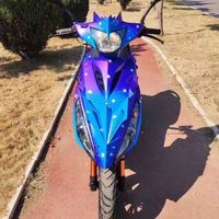 Scooter à essence 125cc monocylindre 4 temps fabriqué en Chine, à succès, avec allumage CDI, certifié EEC COC, frein à disque et à tambour