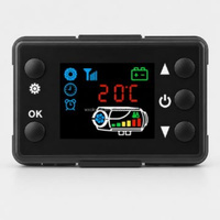 Interruptor Universal OkyRie para Calefacción de Aire, Calentador Diésel LCD de 1KW 8KW con Bluetooth y Control Remoto de 433MHz
