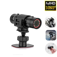 Mini Caméscope Extérieur 2026 F9 HD 1080P pour Vélo, Moto, Casque – Caméra Sportive Enregistreur Vidéo DV