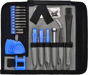 Kit d'outils de réparation Compatible pour PS4, kit de tournevis de triage 24 en 1, ensemble d'outils Torx Comp T6 T8 T9 T10 - Product Image 2