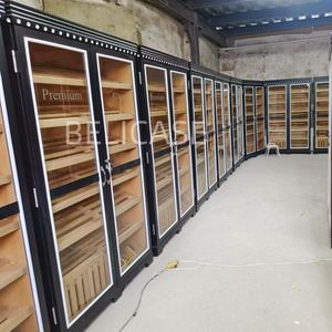 Humidor à cigares en cèdre espagnol, armoire à vin 4000, vitrine antique pour fumeurs, meuble de salle à cigares pour magasin de cigares - Product Image 3