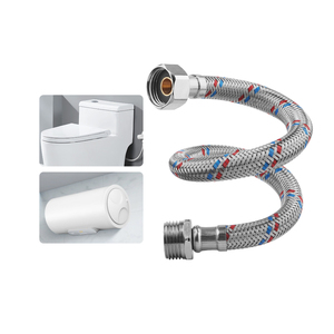 Il più potente rifornimento idrico esteso rubinetto flessibile in acciaio inox 304 316 intrecciato tubo flessibile L7 con acciaio interno - Product Image 2