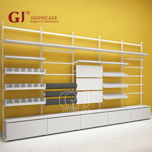 Estantes de exhibición de cosméticos, accesorio de tienda de belleza al por menor, diseño 3D con diseño de tienda de dólares - Product Image 5