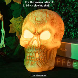 Novità per il Commercio Transfrontaliero: Ornamento Decorativo di Halloween con Teschio Luminoso Retrò da 55 Pollici, Bestseller - Product Image 5