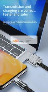 High Quality Type C Charging Cables USB-C <b>Power</b> <b>Adapter</b> Supply Cables Nylon Type C Charger Cables for Mobile Phone - Product Image 6