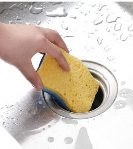 Cleanfull L Eco-Friendly <span class=keywords><strong>Natura</strong></span> Esponja de celulosa compuesto estropajo Hecho Pulpa de madera Cocina Lavado de platos - Product Image 4