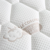 Matelas King Size à ressorts ensachés en mousse, enroulé en boîte, pour chambre à coucher, bon prix